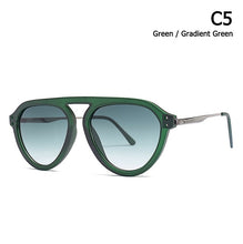 Load image into Gallery viewer, 2019 Fashion Modern Aviation Style Two Dots Sunglasses