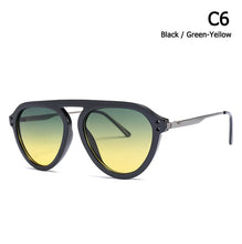 Load image into Gallery viewer, 2019 Fashion Modern Aviation Style Two Dots Sunglasses