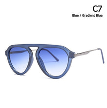 Load image into Gallery viewer, 2019 Fashion Modern Aviation Style Two Dots Sunglasses