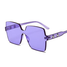 Load image into Gallery viewer, Fashion Rimless Square Sunglasses Women