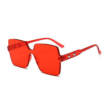 Load image into Gallery viewer, Fashion Rimless Square Sunglasses Women