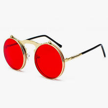 Load image into Gallery viewer, Metal Steampunk Sunglasses Women Classic Retro