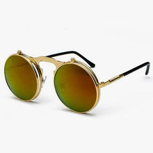 Load image into Gallery viewer, Metal Steampunk Sunglasses Women Classic Retro