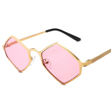 Load image into Gallery viewer, Geometric Steampunk Sunglasses Women