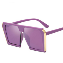 Load image into Gallery viewer, Big Square Sunglasses Women 2019 UV491