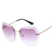 Load image into Gallery viewer, New Women Rimless Sunglasses
