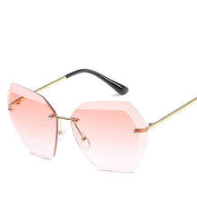 Load image into Gallery viewer, New Women Rimless Sunglasses