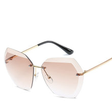 Load image into Gallery viewer, New Women Rimless Sunglasses