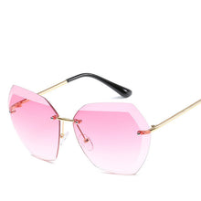 Load image into Gallery viewer, New Women Rimless Sunglasses