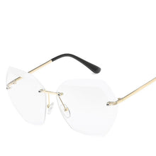 Load image into Gallery viewer, New Women Rimless Sunglasses