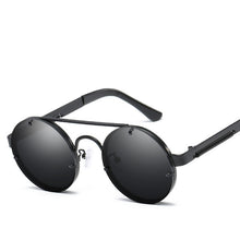 Load image into Gallery viewer, 2019 New Classic Steampunk Round Sunglasses Women