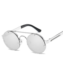 Load image into Gallery viewer, 2019 New Classic Steampunk Round Sunglasses Women