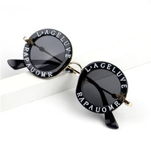 Load image into Gallery viewer, 2019 Metal Frame Steampunk Metal Bee Kids Sunglasses
