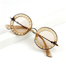 Load image into Gallery viewer, 2019 Metal Frame Steampunk Metal Bee Kids Sunglasses