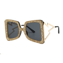Load image into Gallery viewer, Diamond Oversize Sunglasses Women