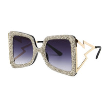 Load image into Gallery viewer, Diamond Oversize Sunglasses Women