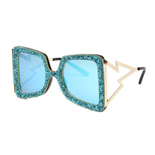 Load image into Gallery viewer, Diamond Oversize Sunglasses Women
