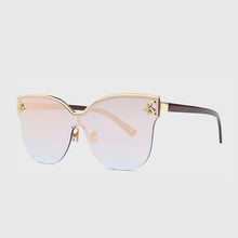 Load image into Gallery viewer, Oversize Rimless Sunglasses Women 2019 Fashion