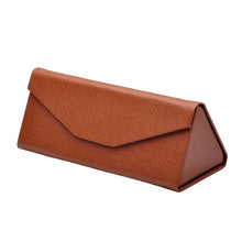 Load image into Gallery viewer, Foldable Glasses Box Lightweight Leather