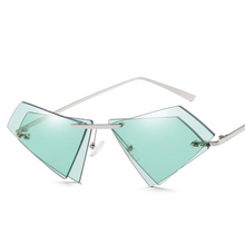 Load image into Gallery viewer, Metal Cat Eye Sunglasses Ladies Women