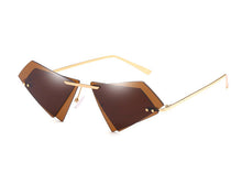 Load image into Gallery viewer, Metal Cat Eye Sunglasses Ladies Women
