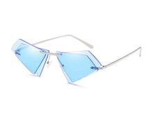 Load image into Gallery viewer, Metal Cat Eye Sunglasses Ladies Women