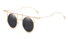 Load image into Gallery viewer, Steampunk Round Sunglasses Women