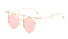 Load image into Gallery viewer, Steampunk Round Sunglasses Women