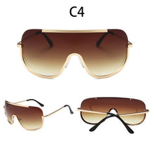 Load image into Gallery viewer, Fashion Sunglasses Women Vintage Big Frame