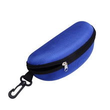 Load image into Gallery viewer, Black New Zipper Eye Glasses Box