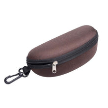 Load image into Gallery viewer, Black New Zipper Eye Glasses Box