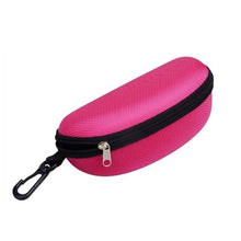 Load image into Gallery viewer, Black New Zipper Eye Glasses Box