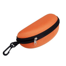 Load image into Gallery viewer, Black New Zipper Eye Glasses Box