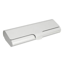 Load image into Gallery viewer, Slim Matte Hard Metal Spectacles Case White